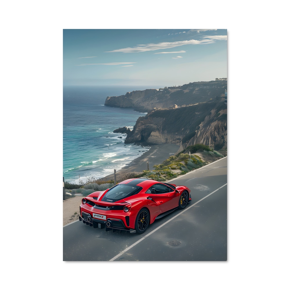 Poster pista route
